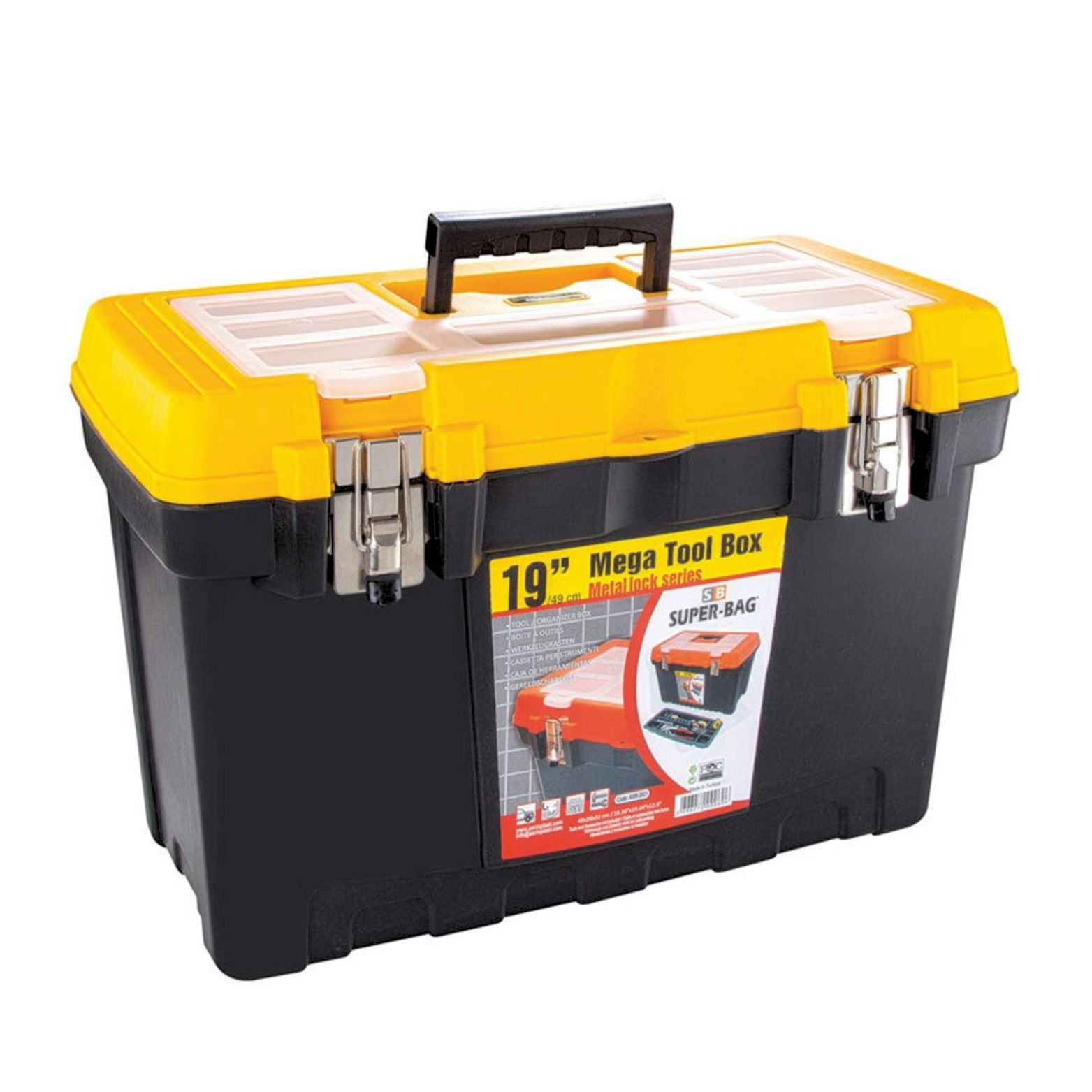 TAKIM ÇANTASI METAL KİLİT 19 NO ASR2077